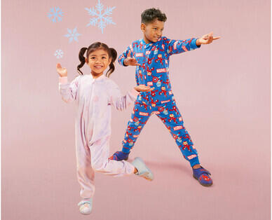 Children's Licensed Fleece Onesie