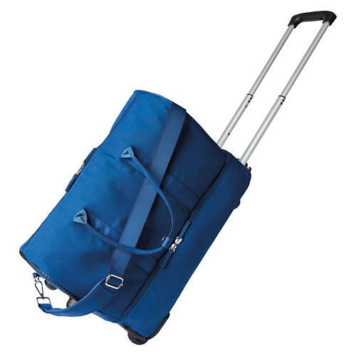 Rolling Duffle Bag, Navy Blue