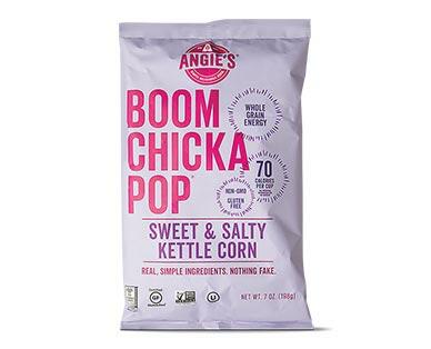 Angie's BOOMCHICKAPOP 
 Sea Salt Popcorn or Sweet & Salty Kettle Corn