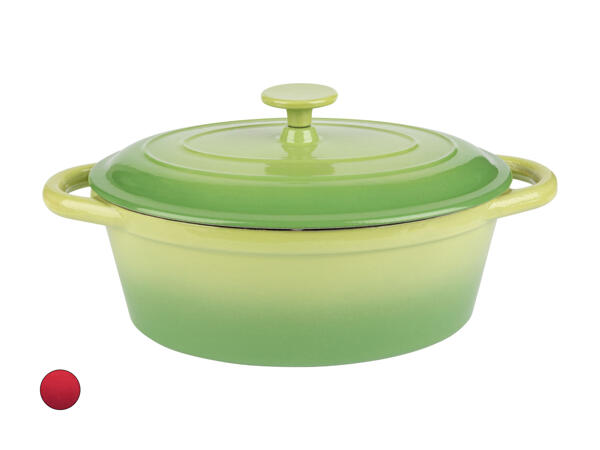 Cocotte en fonte laquée