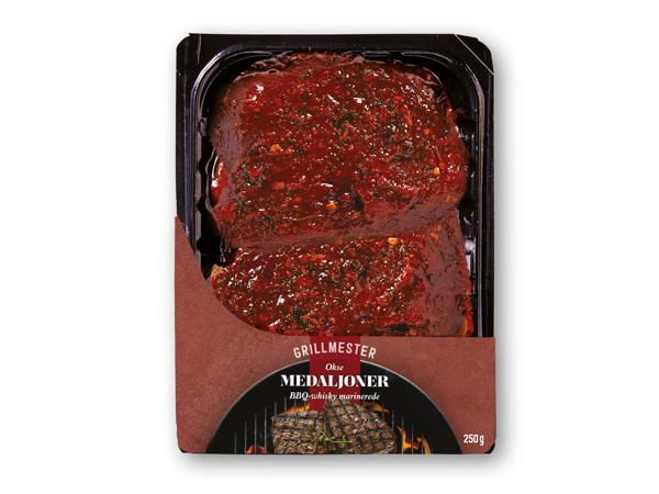 GRILLMESTER Tykstegsbøf med BBQwhisky