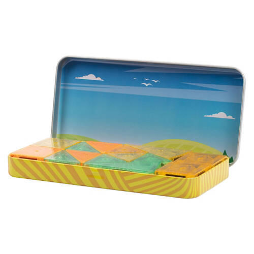 40 Piece Micro Travel Magnetic Tiles - Farm