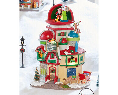 Lemax Village Scene - Santa's Stratospheric Observatory
