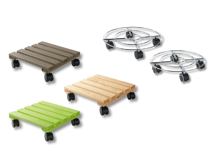Support roulant pour plantes