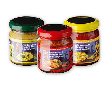 Pâtes de curry ASIA