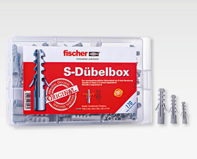 Boîte de chevilles FISCHER(R) INNOVATIVE SOLUTIONS