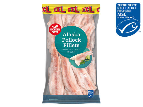 MSC Alaska Seelachsfilet natur 950 g + 150 g gratis