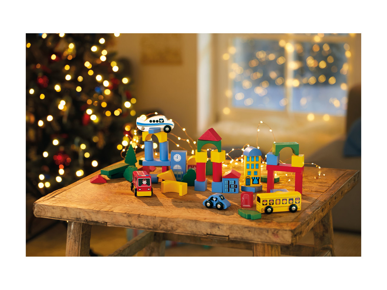 Playtive Junior Wooden Building Block Set1