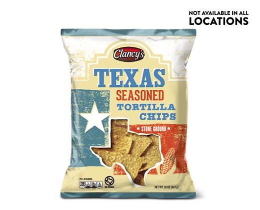 Clancy's 
 Texas Seasoned Tortilla Chips