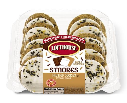 Lofthouse 
 S'mores Frosted Sugar Cookies