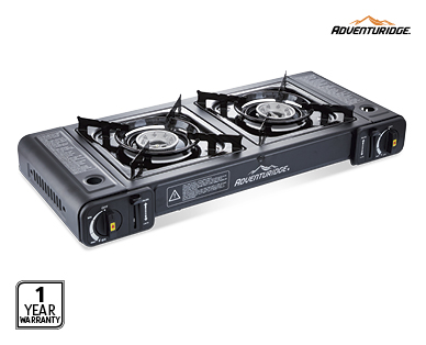 2 BURNER CAMPING STOVE