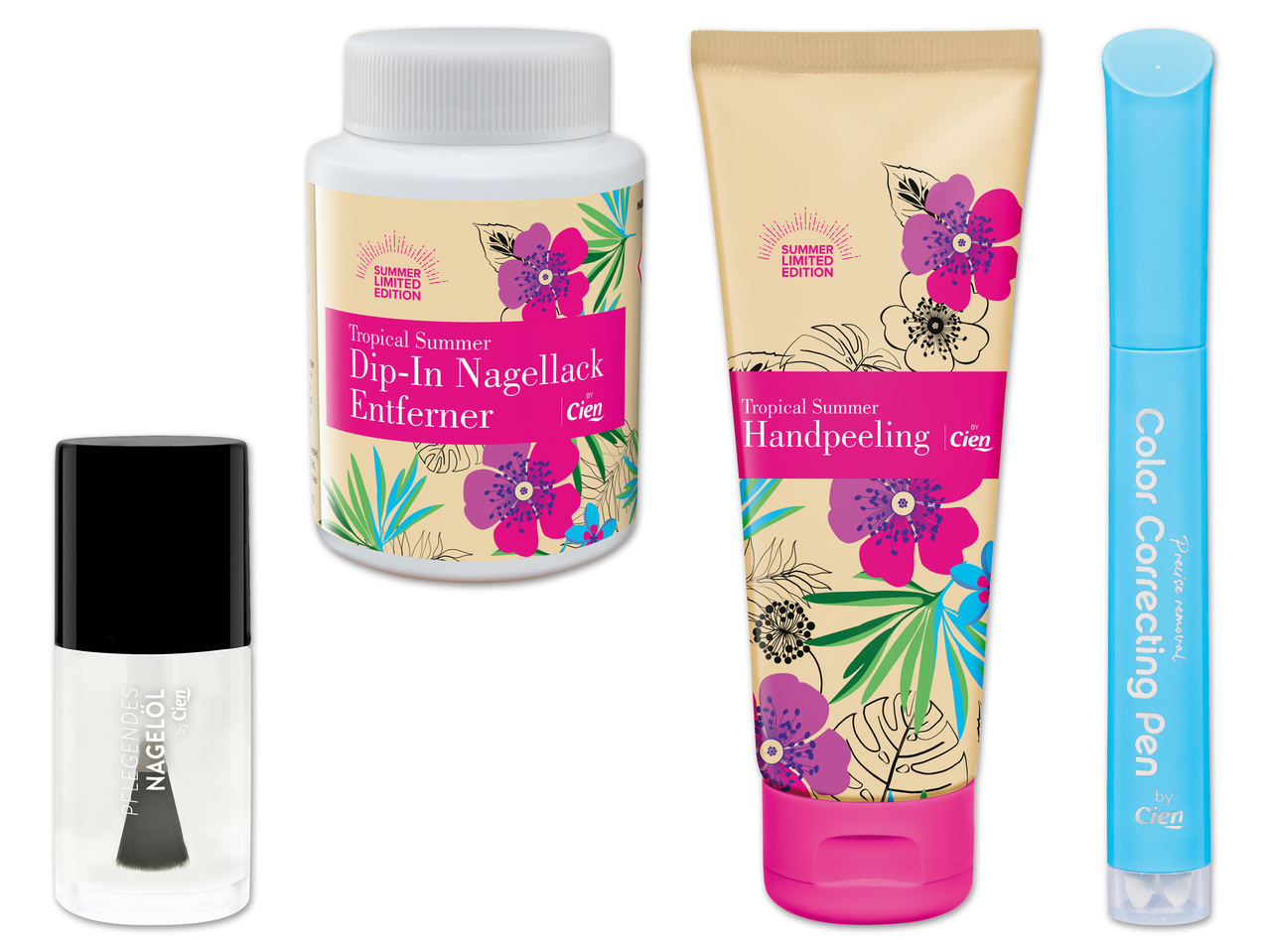 TROPICAL SUMMER BY CIEN Hand- und Nagelpflege