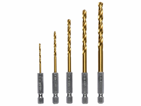 Parkside Borrset sexkant, 5 delar