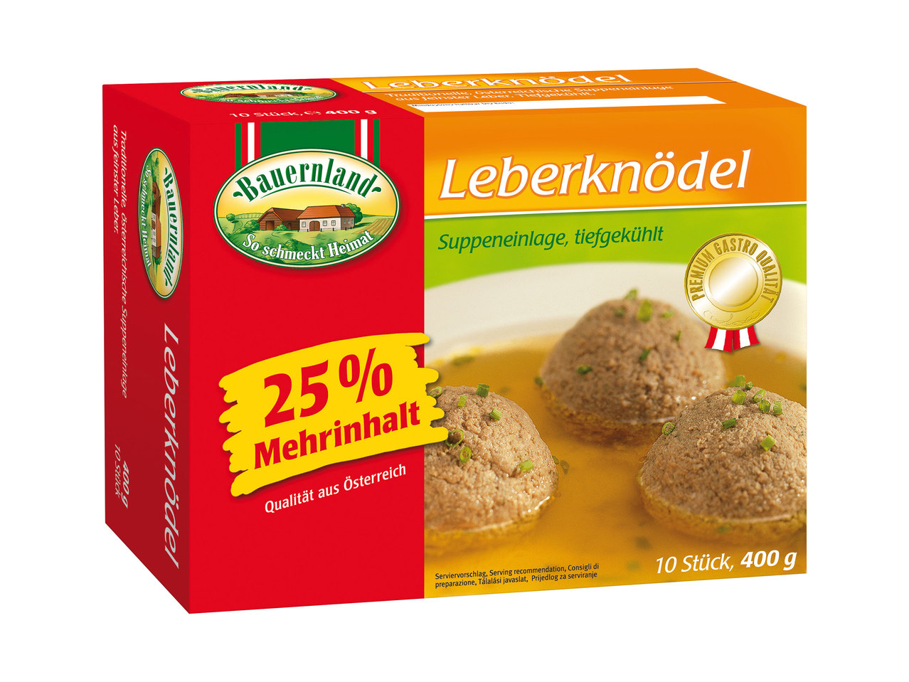 BAUERNLAND Leberknödel 400 g