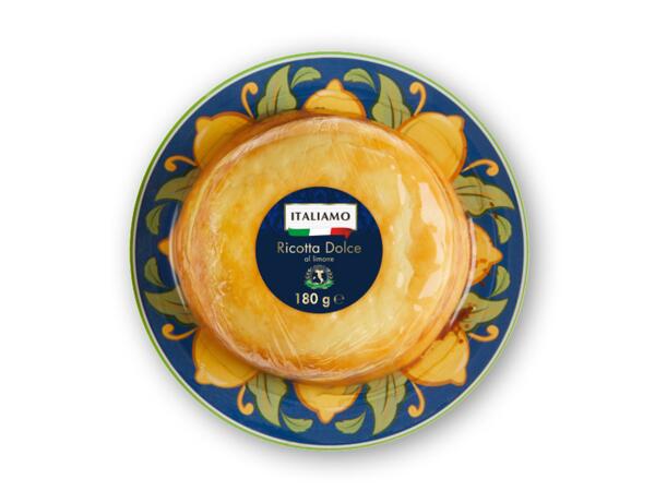 Sweet Ricotta flavoured with Lemon