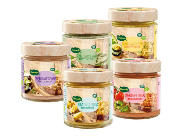 Vegan Sunflower Spreads