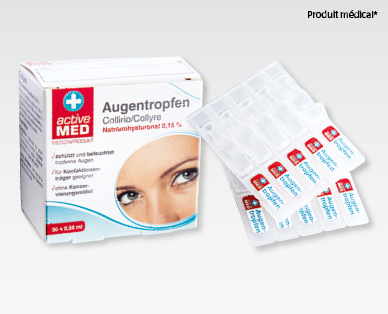 Gouttes ophtalmiques ACTIVE MED