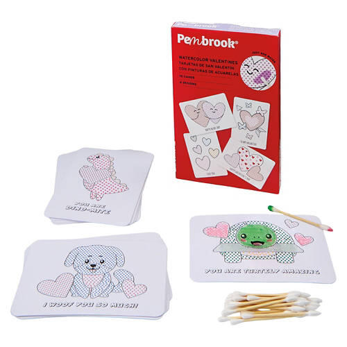 Craft Cards Kit - Watercolor Animals