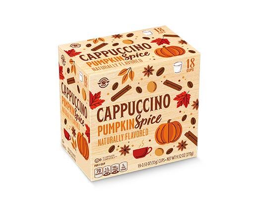 Beaumont 
 Pumpkin Spice Cappuccino or Hot Cocoa Cups