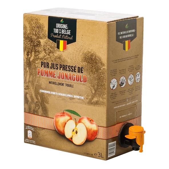 Jus d'orange ou jus de pomme, cubi