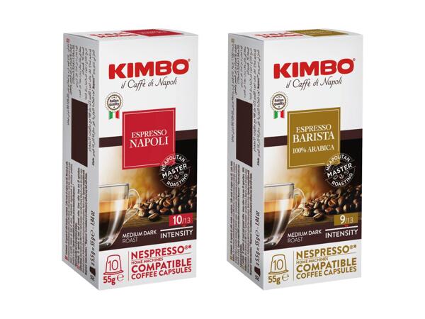 Capsules de café Kimbo