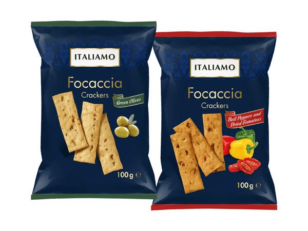 Focaccia-Cracker