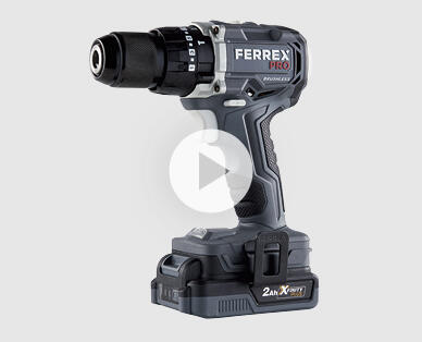 20V Drill with Brushless Motor