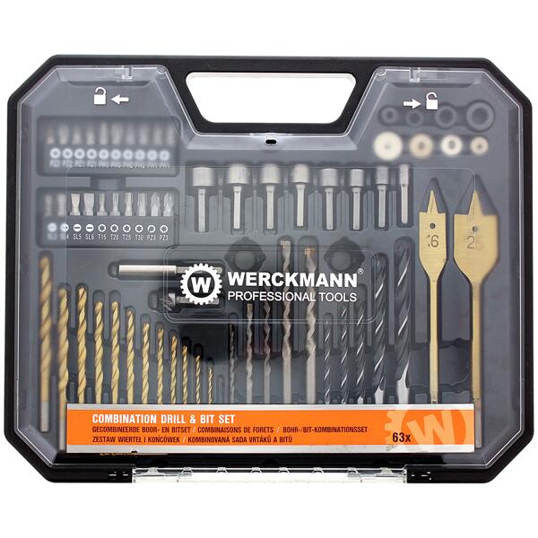 set de forets et d'embouts Werckmann Set de forets et d'embouts