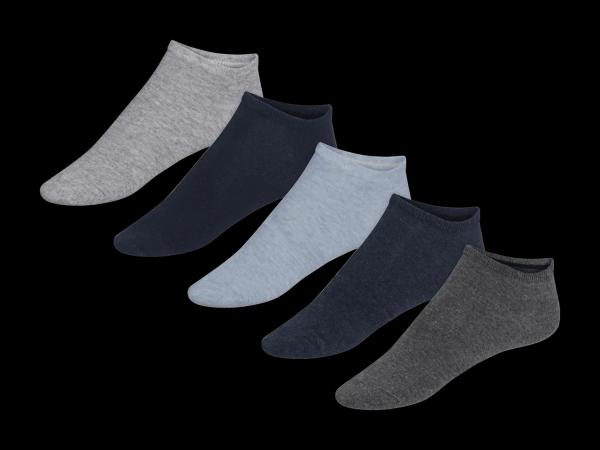 Herren Sneakersocken, 5 Paar