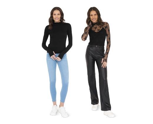 Serra Ladies 2 Pack Sheer Layering Top