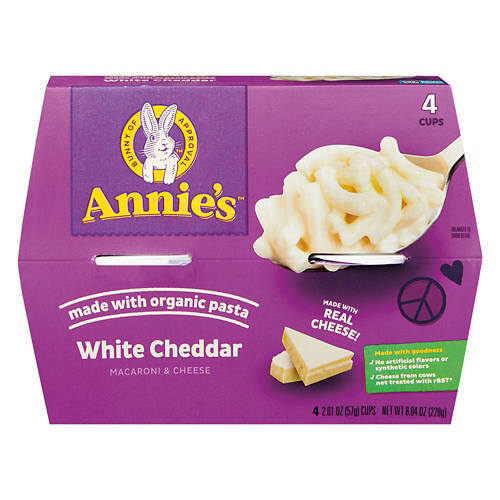 White Cheddar Macaroni & Cheese Cups, 4 count