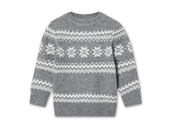 Kleinkinder Strickpullover