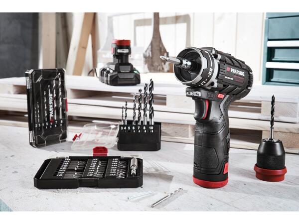 PARKSIDE PERFORMANCE(R) SADA S AKU VRTACÍM ŠROUBOVÁKEM 35 Nm