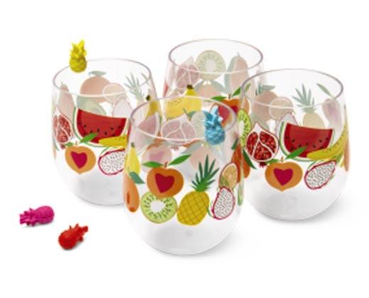 Crofton 
 4-Pack Wine or Margarita Glasses
