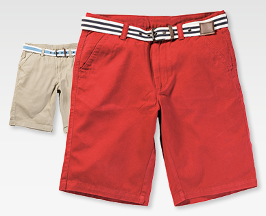 Bermuda pour hommes avec ceinture HANBURY