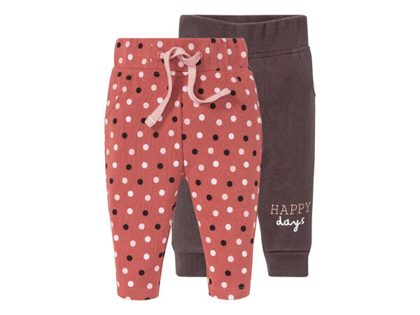 KALHOTY „JOGGER" BIO – 2 KUSY