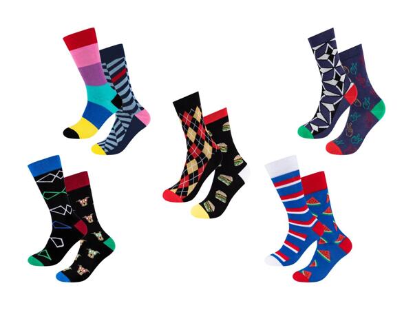 Chaussettes Fun Socks, 2 paires