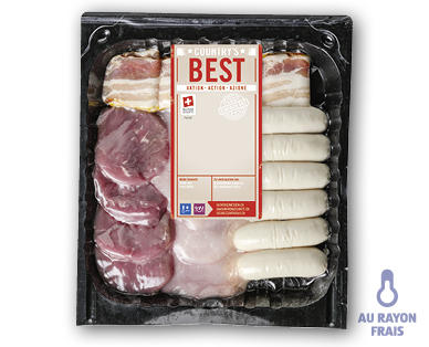 COUNTRY'S BEST Plateau pour gril de table