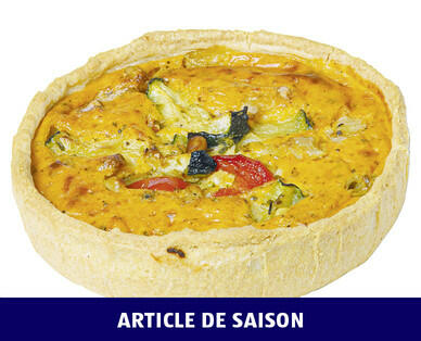 PANETTERIA 
 QUICHE AUX LÉGUMES