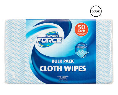 Cloth Wipes Bulk Pack 50pk