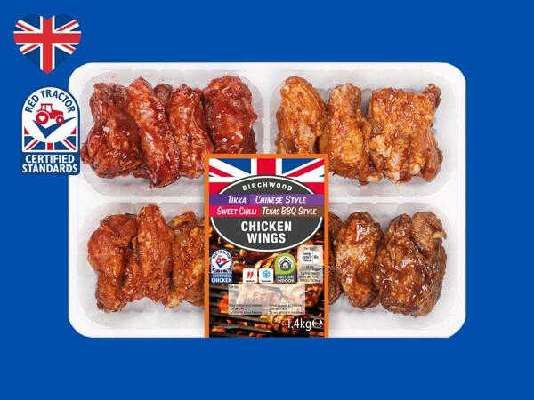 Birchwood Mixed Flavour British Chicken Wings