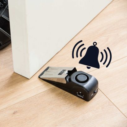 Deurstopper met alarm