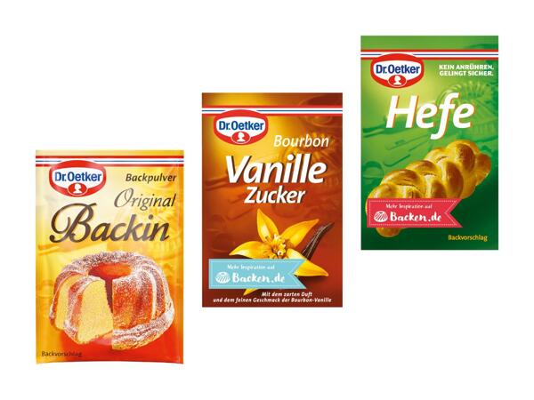 Ingrédients de pâtisserie Dr. Oetker