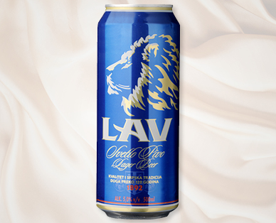 Birra lager serba LAV