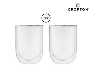 Double Wall Thermo Glasses 2pk