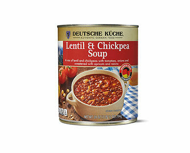 Deutsche Küche German Lentil Vegetable or Lentil Chickpea Soup