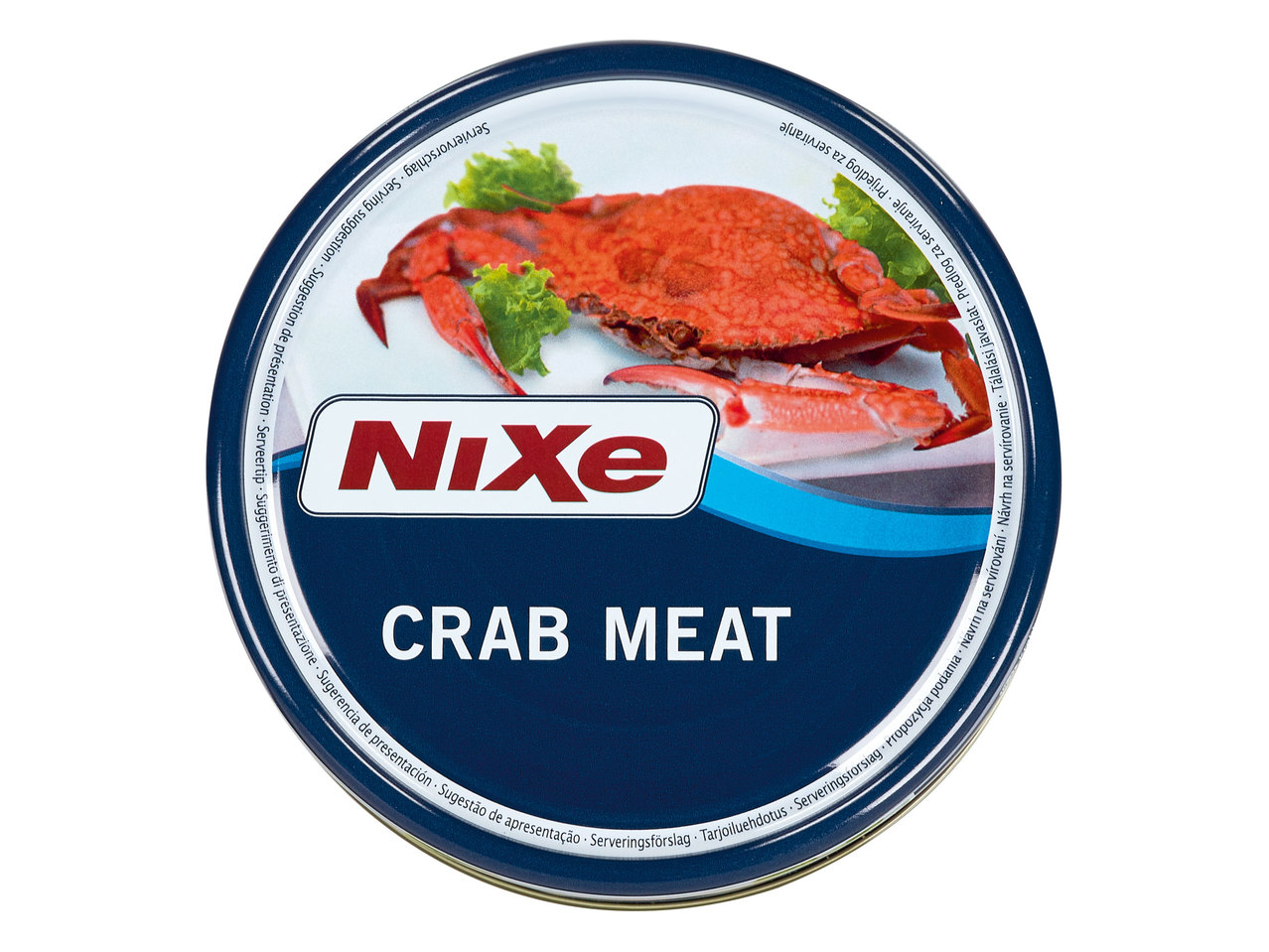 Krab in blik