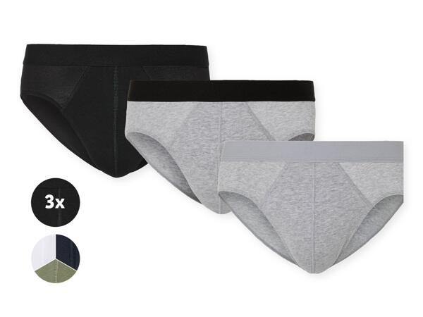 Men's briefs, 3 pieces