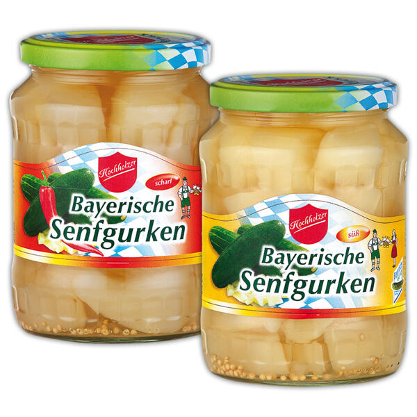 Bayerische Senfgurken