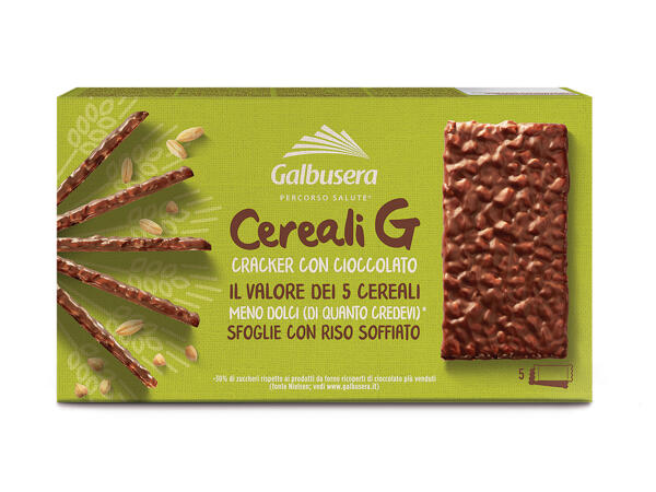 Cereali-G Crackers with Chocolate